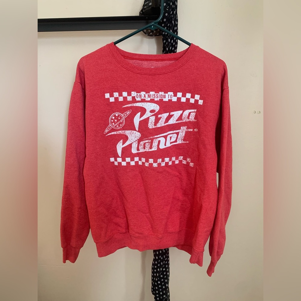 Pizza Planet Crewneck Sweater